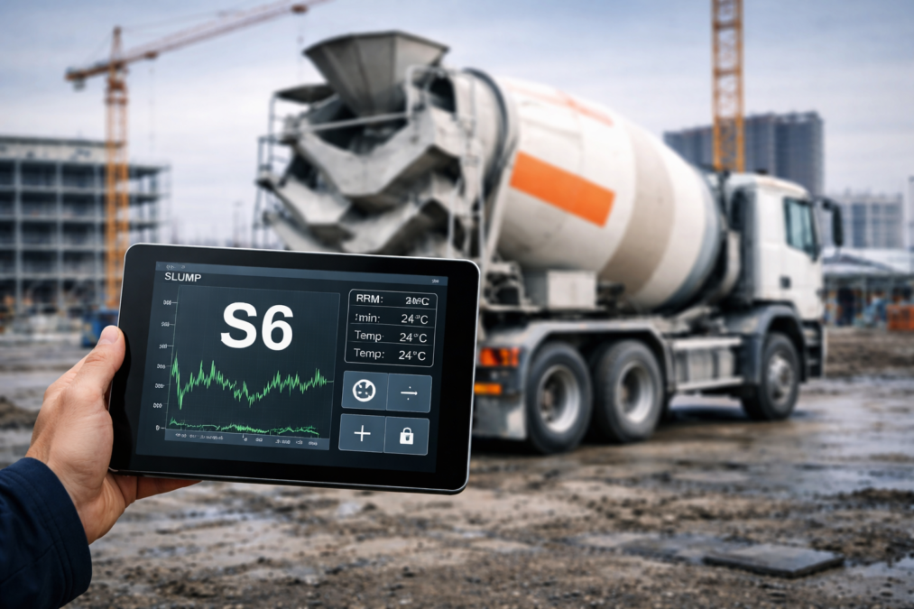 Monitoraggio del calcestruzzo in cantiere - SLUMP