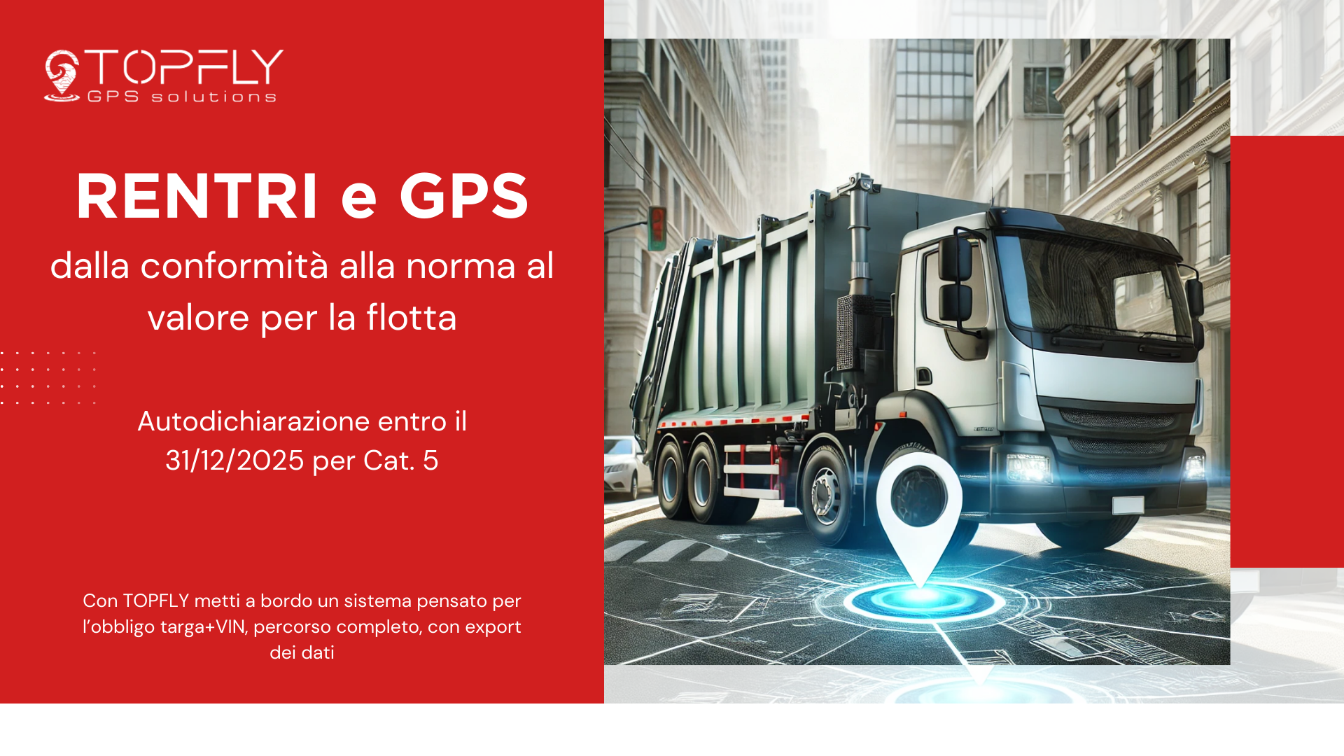 Obbligo GPS per la categoria 5 - topfly